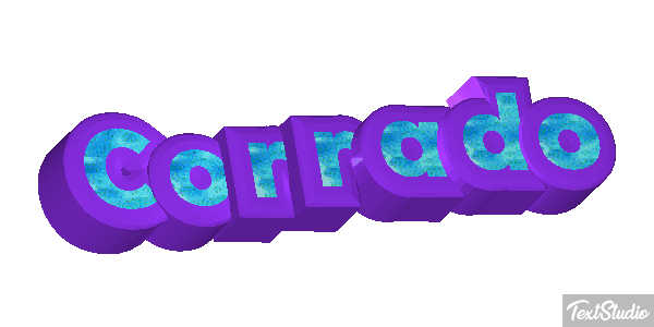 Corrado Effetto testo