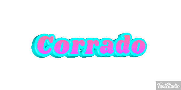 Corrado Effetto testo