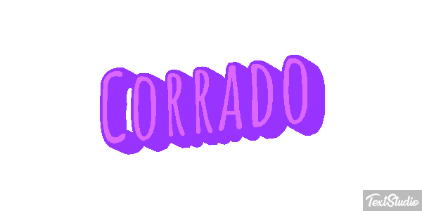 Corrado Effetto testo