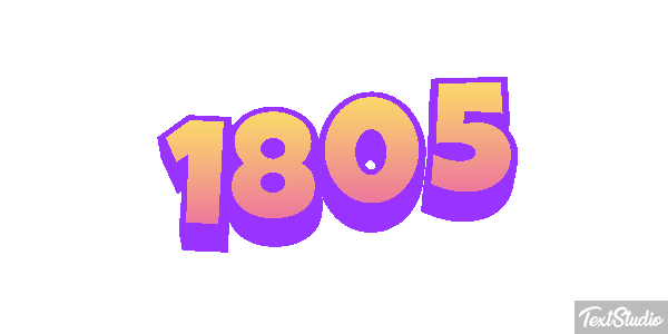 1805 Текстовый эффект