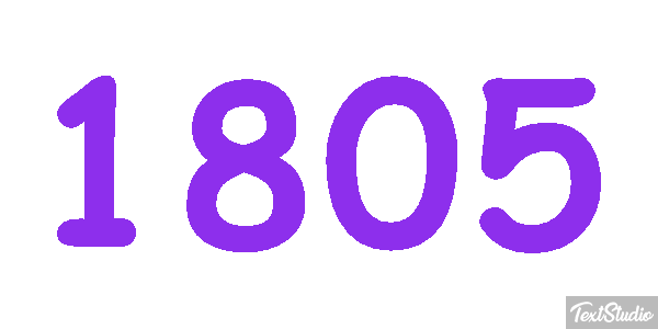 1805 Текстовый эффект