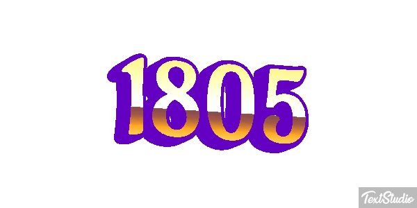 1805 Текстовый эффект