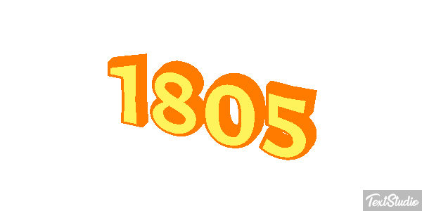 1805 Текстовый эффект