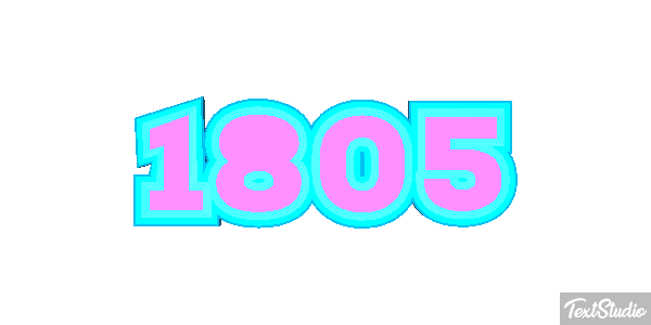1805 Текстовый эффект
