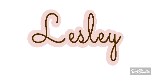 Lesley Text effect