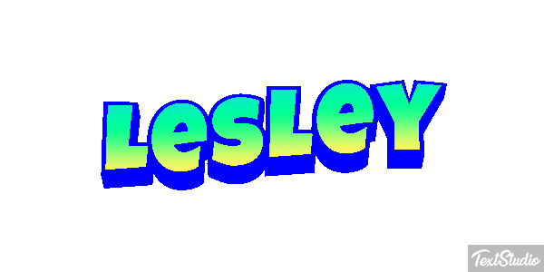 Lesley Text effect