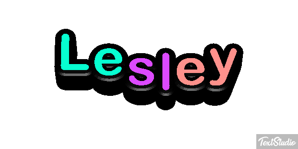 Lesley Text effect