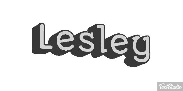 Lesley Text effect