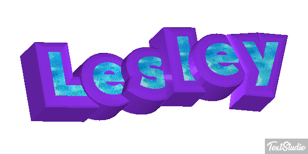 Lesley Text effect