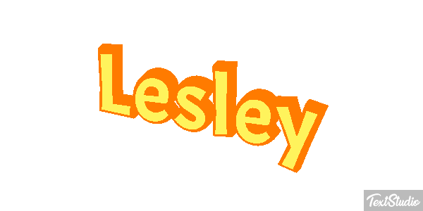 Lesley Text effect