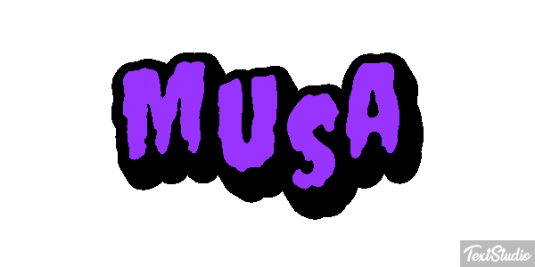 Musa Efecto de texto