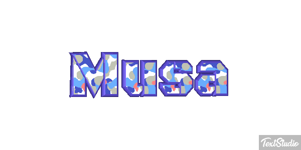 Musa Efecto de texto