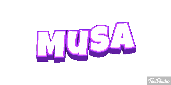 Musa Efecto de texto