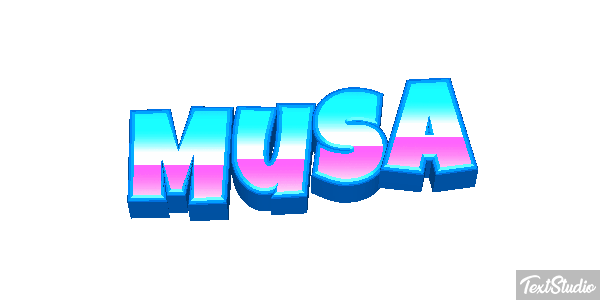 Musa Efecto de texto