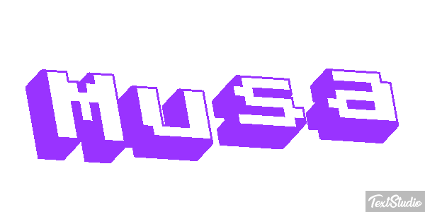 Musa Efecto de texto