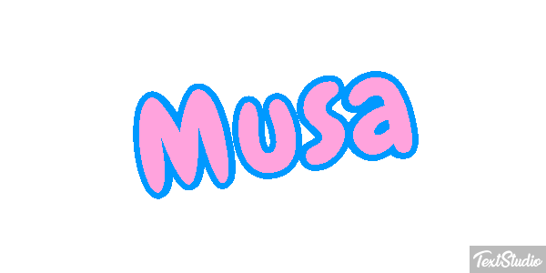 Musa Efecto de texto