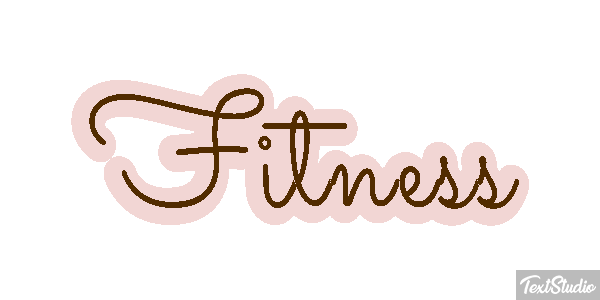 Fitness Efecto de texto