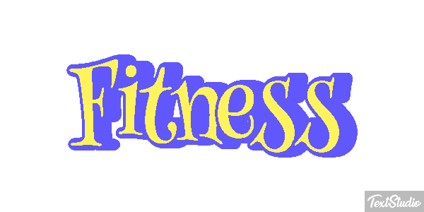 Fitness Efecto de texto