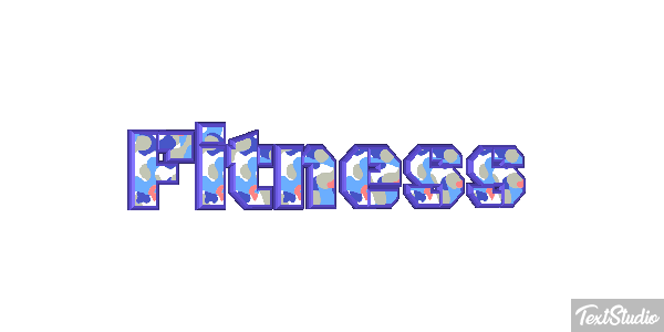 Fitness Efecto de texto