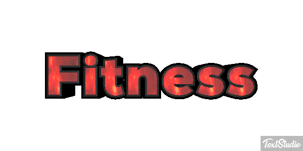 Fitness Efecto de texto