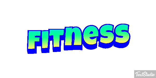 Fitness Efecto de texto