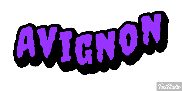 Avignon Effetto testo