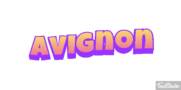 Avignon Effetto testo