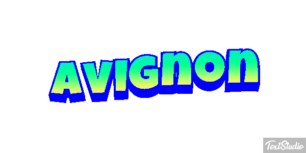 Avignon Effetto testo