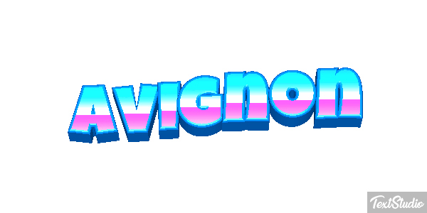 Avignon Effetto testo