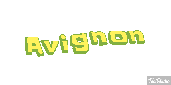 Avignon Effetto testo