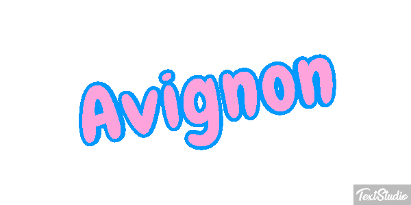 Avignon Effetto testo