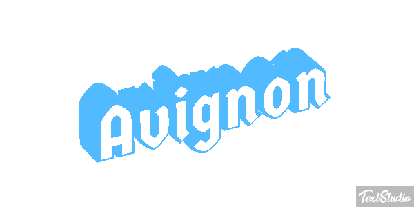Avignon Effetto testo
