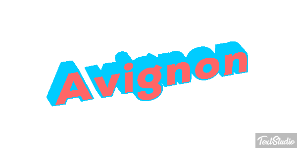 Avignon Effetto testo