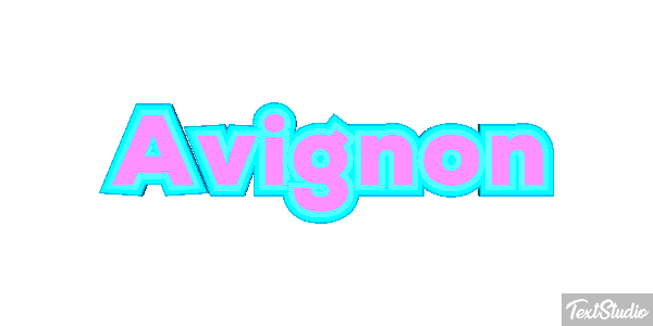 Avignon Effetto testo