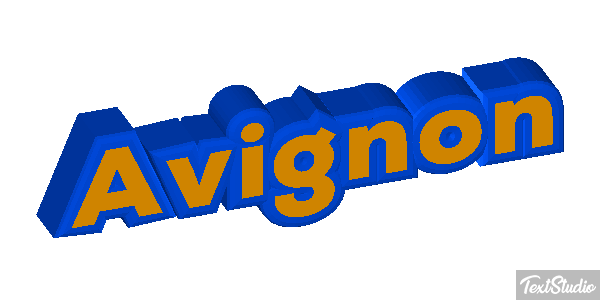 Avignon Effetto testo