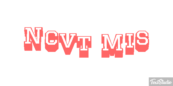 Ncvt Mis Text effect