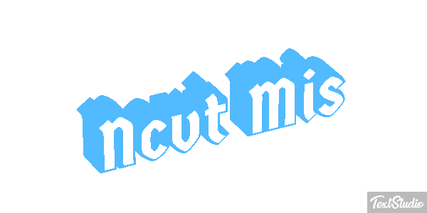 Ncvt Mis Text effect
