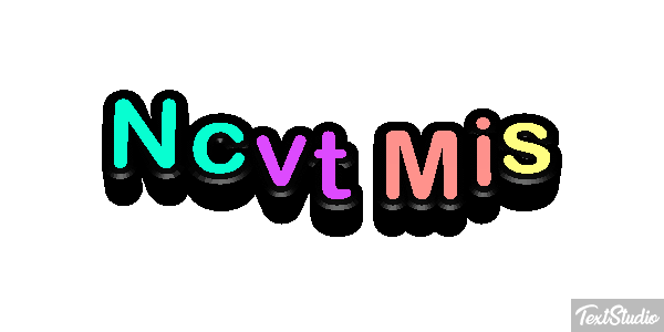 Ncvt Mis Text effect