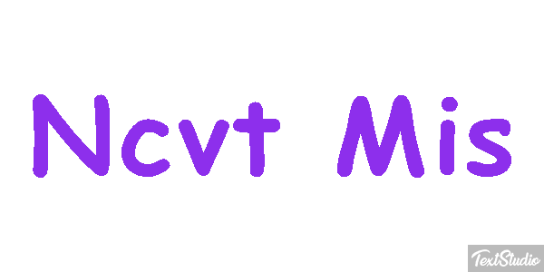 Ncvt Mis Text effect