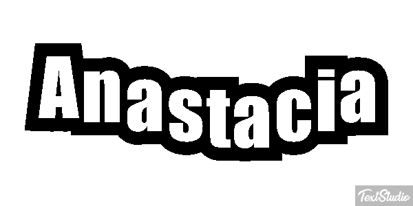 Anastacia テキスト効果