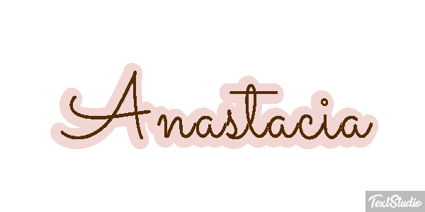 Anastacia テキスト効果