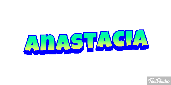 Anastacia テキスト効果