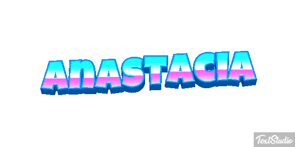 Anastacia テキスト効果