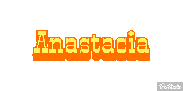 Anastacia テキスト効果
