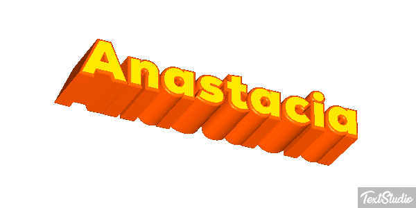 Anastacia テキスト効果