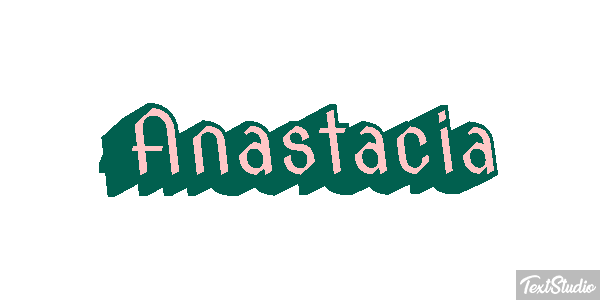 Anastacia テキスト効果