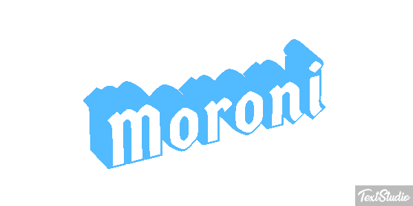 Moroni Efeito do texto