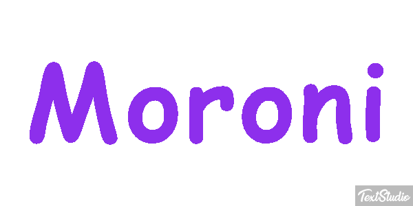 Moroni Efeito do texto