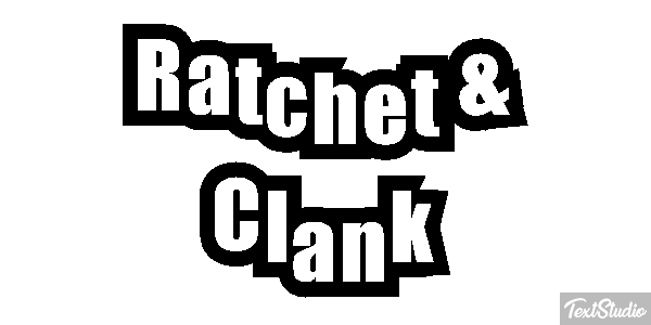 Ratchet & Clank Текстовый эффект