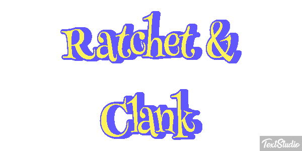 Ratchet & Clank Текстовый эффект